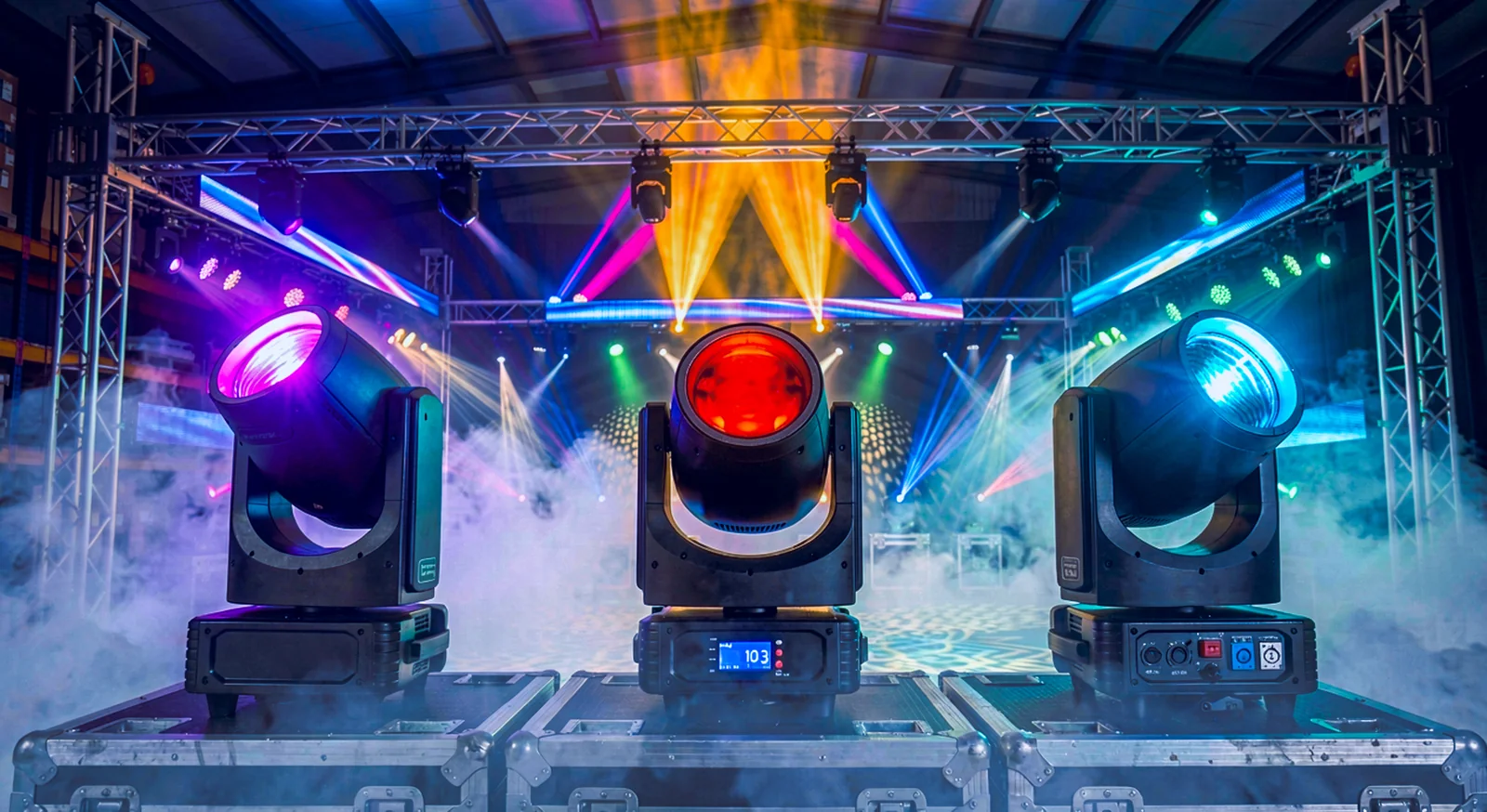 Iluminación profesional para eventos