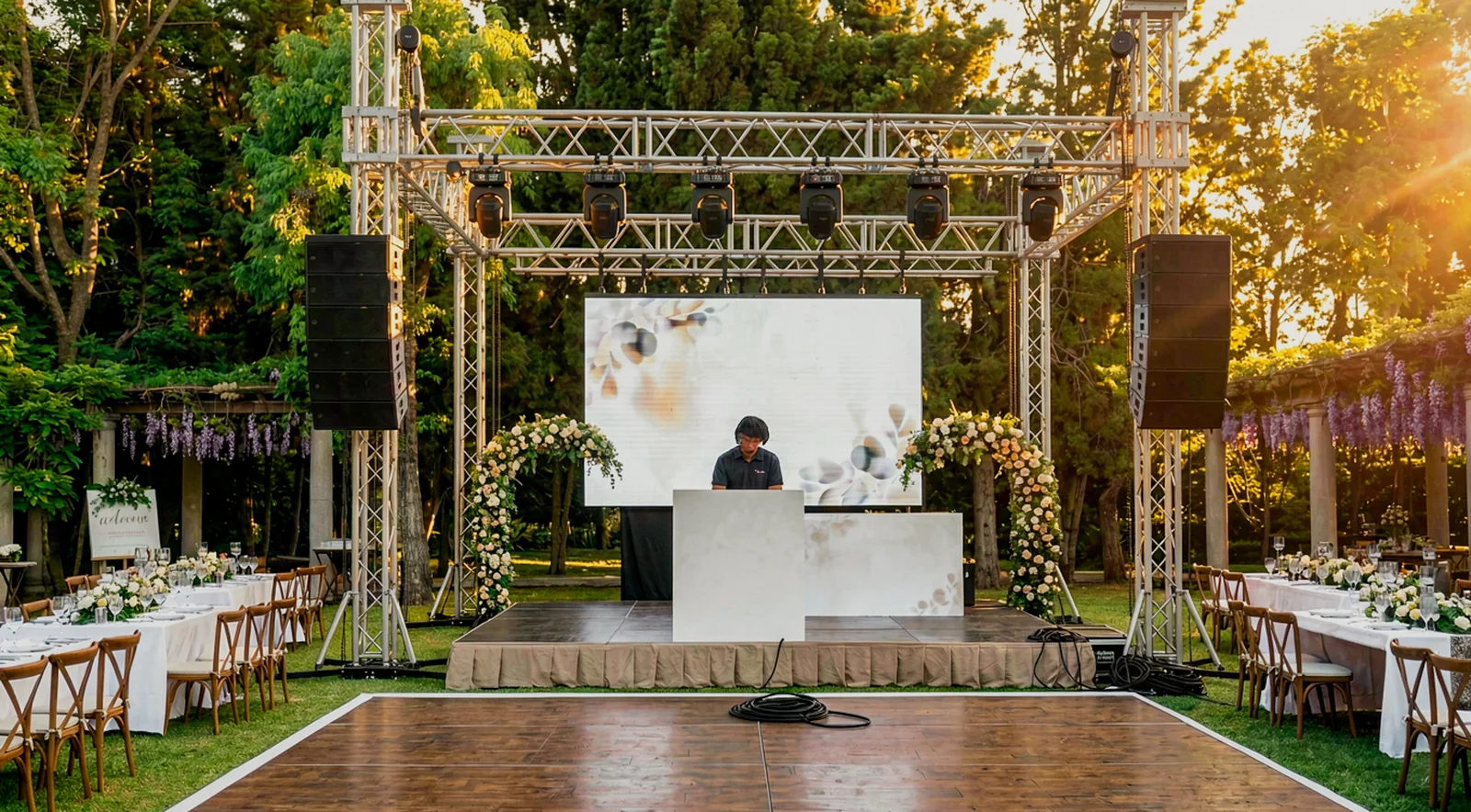 Montajes técnicos para eventos