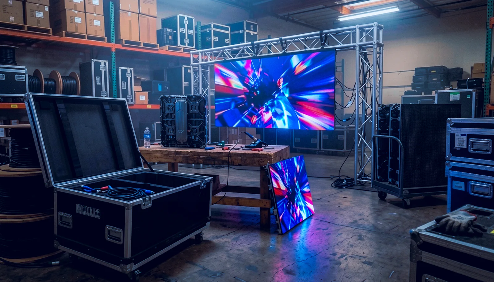 Pantallas y video para eventos