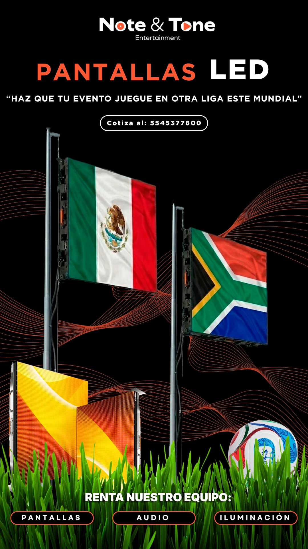 Paquete Pantallas LED Mundial 2